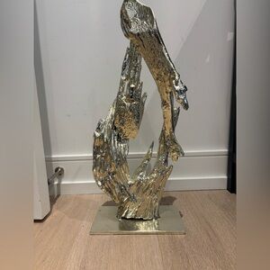 West Elm Silver Driftwood Sculpture